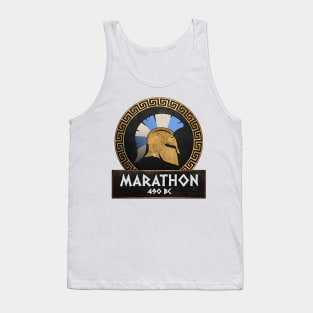 Battle of Marathon 490 BC Athenian Hoplite Tank Top